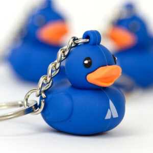 Custom Shape PVC Keyring