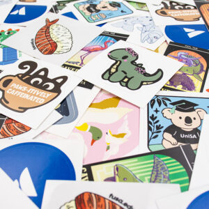 Custom Shaped Stickers